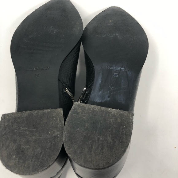 𝅺Everlane the boss bootie black leather size 9.5 - Picture 4 of 6